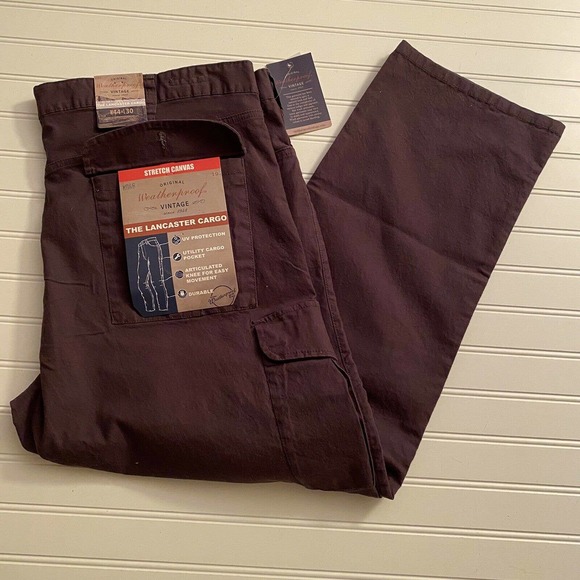 Weatherproof Lancaster Cargo Canvas Pants 44x30 - Picture 7 of 9